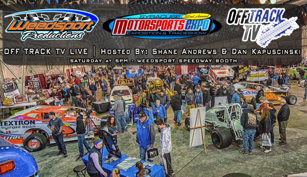 Off Track TV Live Coming to Syracuse Motorsports Expo on Saturday Off